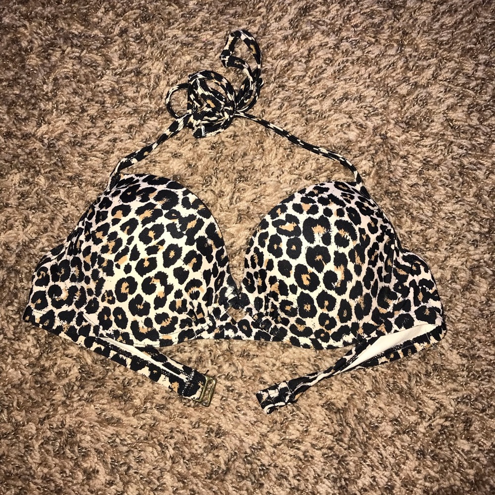 Cheetah Swim Suit Top
